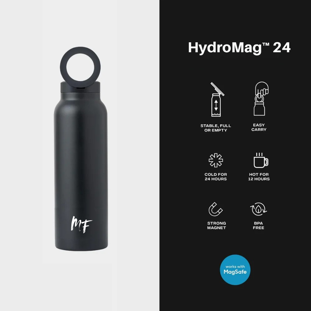 HydroMag™ 24oz — MagSafe Insulated Water Bottle